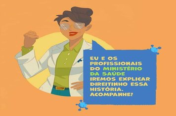 Foto - MATERIAL INFORMATIVO SOBRE CORONAVÍRUS - MINISTÉRIO DA SAÚDE